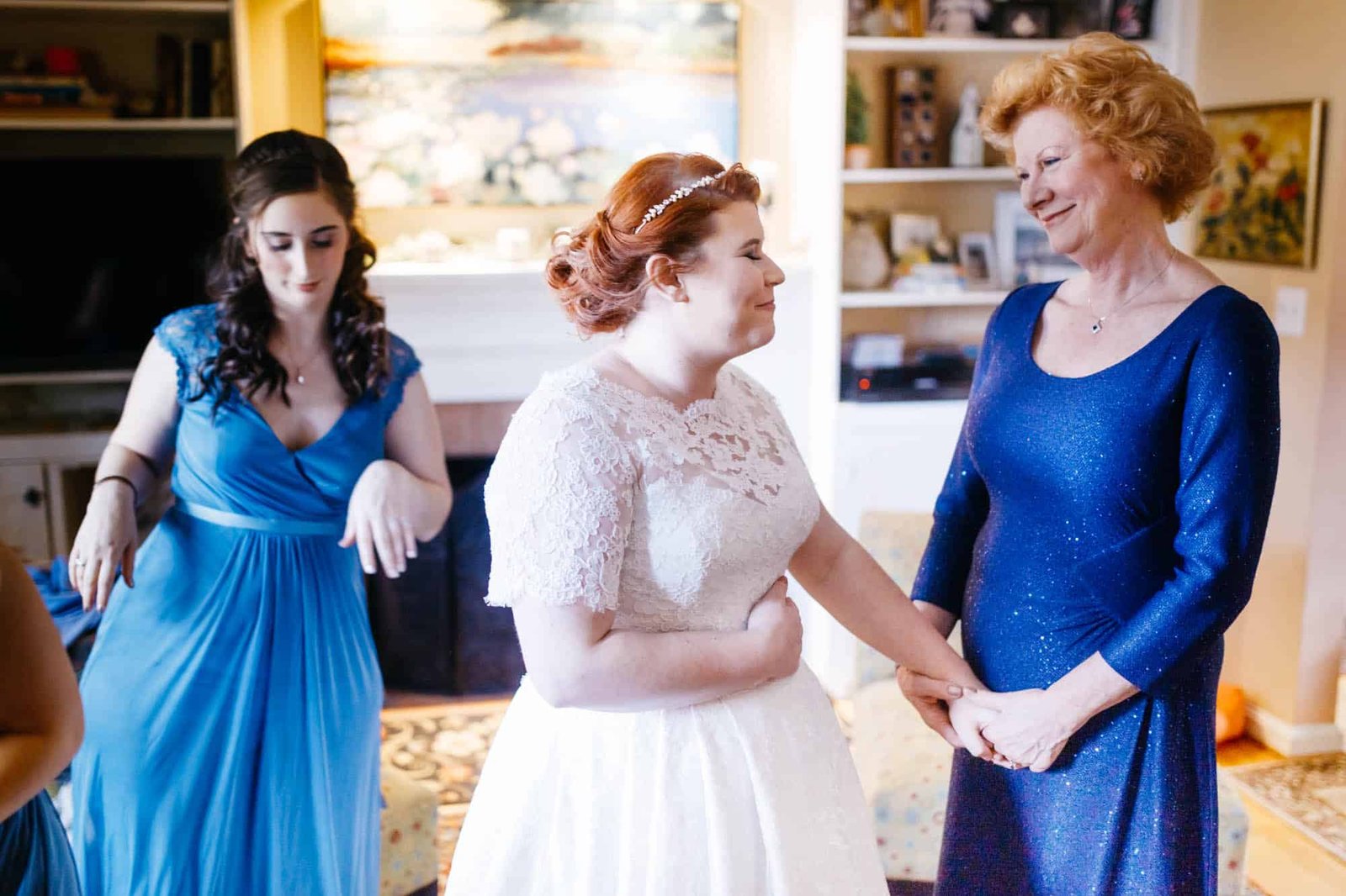 mother and the bride, Virginia wedding