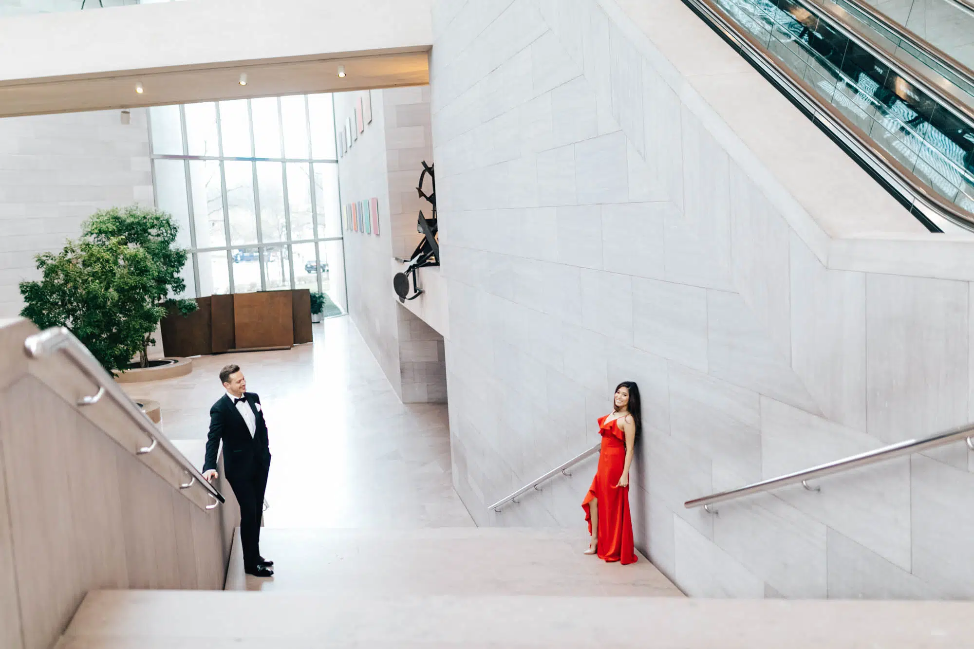 DC Downtown Engagement. Amanda + Brian