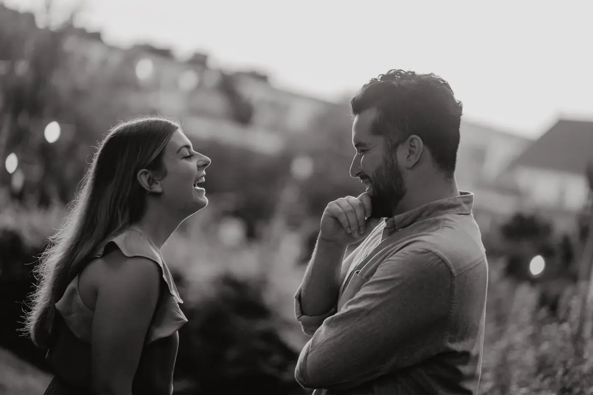 Meridian Hill Engagement. Stephanie + Aquiles