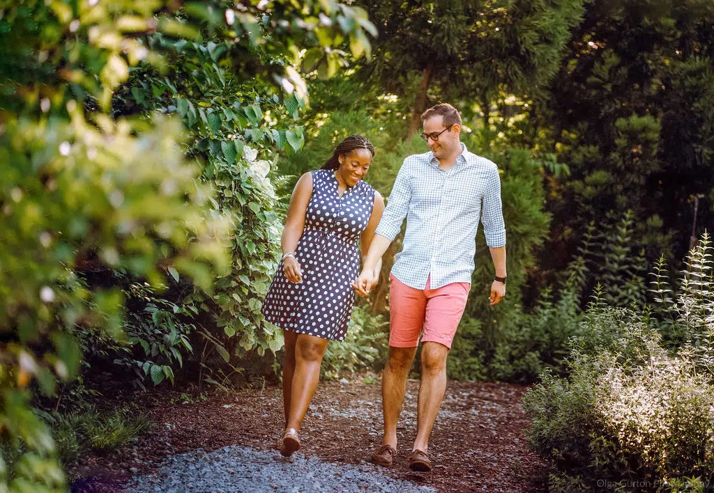 Brookside Gardens Engagement. Liat + Kurt