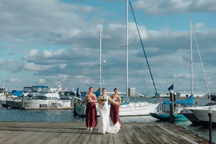 Henderson&#039;s warf baltimore wedding