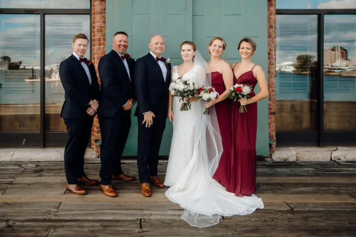 Henderson&#039;s warf baltimore wedding