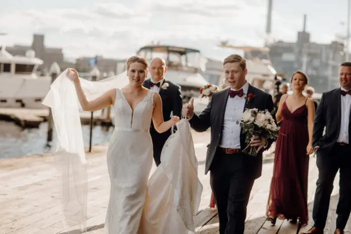 Henderson&#039;s warf baltimore wedding