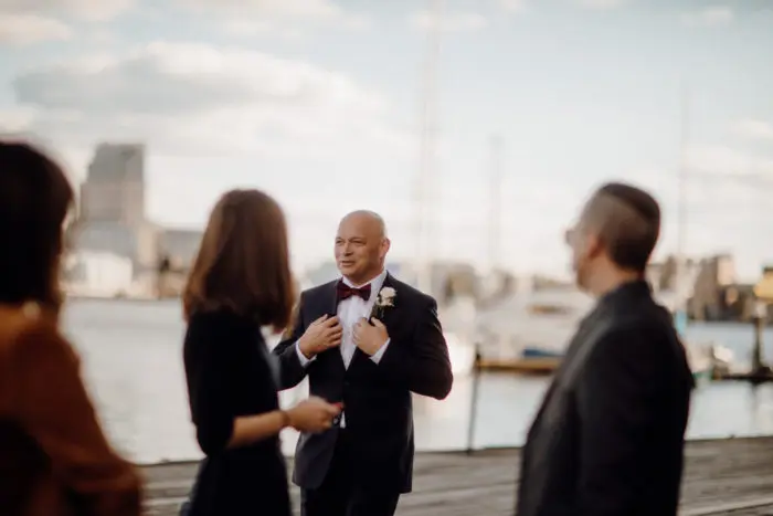 Henderson&#039;s warf baltimore wedding
