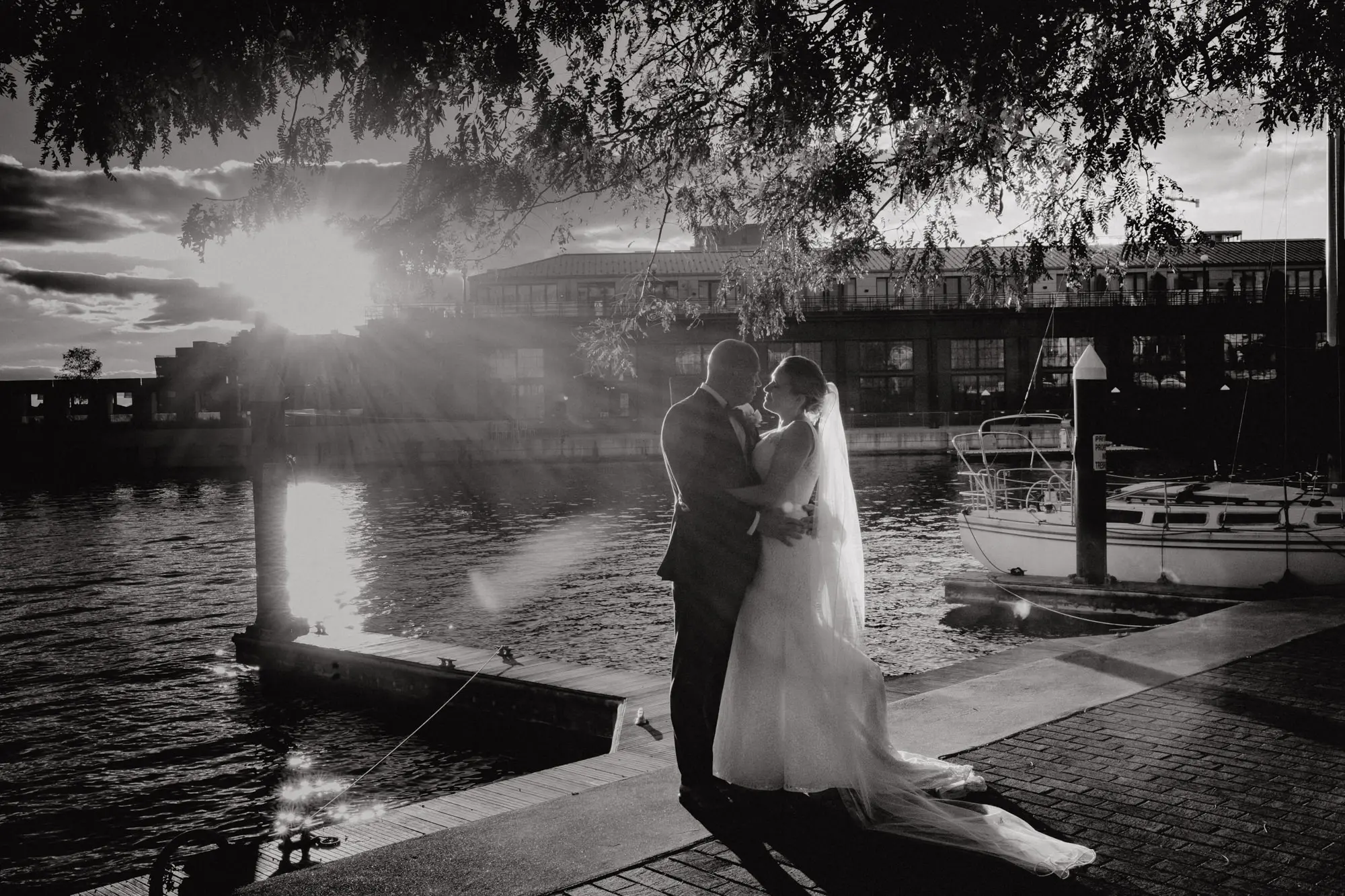 Henderson&#039;s warf baltimore wedding