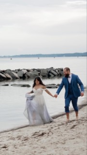 Marriage means offering a safe space for lifelong love. He promised to support her through every success and failure, joy and sorrow, always allowing her the freedom to be herself. Zack and Jasmine #WeddingVows #LifelongLove #MarriageGoals #Commitment #TrueLove #WeddingDay #RelationshipGoals