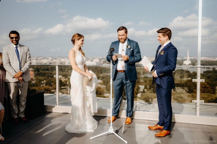 top of the town wedding