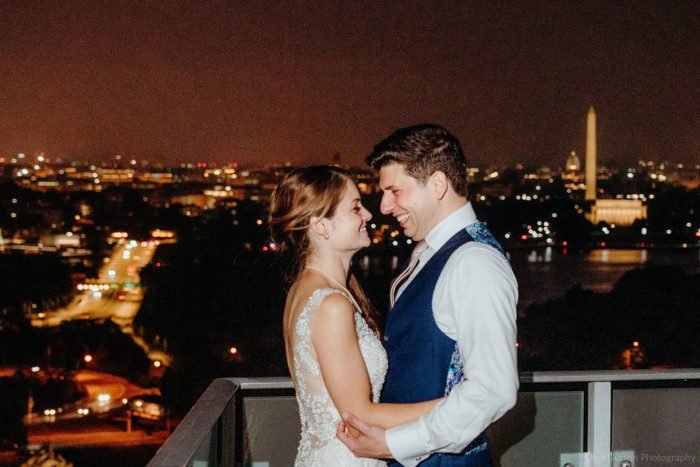 top of the town wedding