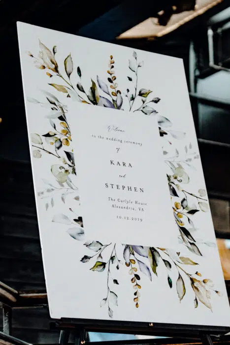 Carlyle House wedding