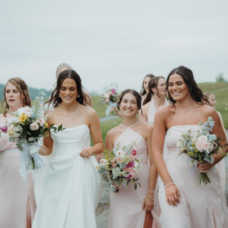 Megan & Clark said “I do” on the Musket Ridge terrace—mountain views included (no extra charge!).⁠#yesdearmanIdo #FrederickMD #MusketRidge #MarylandWeddings #DCBride⁠⁠Floral: @freesia.and.vine⁠Coordinator: @nevermoreweddingsandevents⁠Hair & Makeup: @glambridalbeauty⁠DJ: @thedapperdjs⁠Cake: @sagecakery⁠Catering & Venue: @catoctinhallatmusketridge⁠Photo & Video: @olgagurton